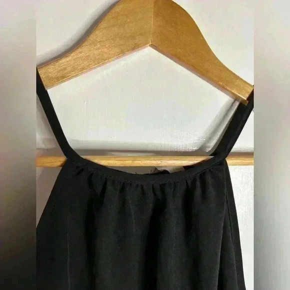 Favolook Black Halter One  Piece Shorts Suit Size L - Picture 6 of 11